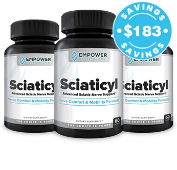 3 bottles of Sciaticyl